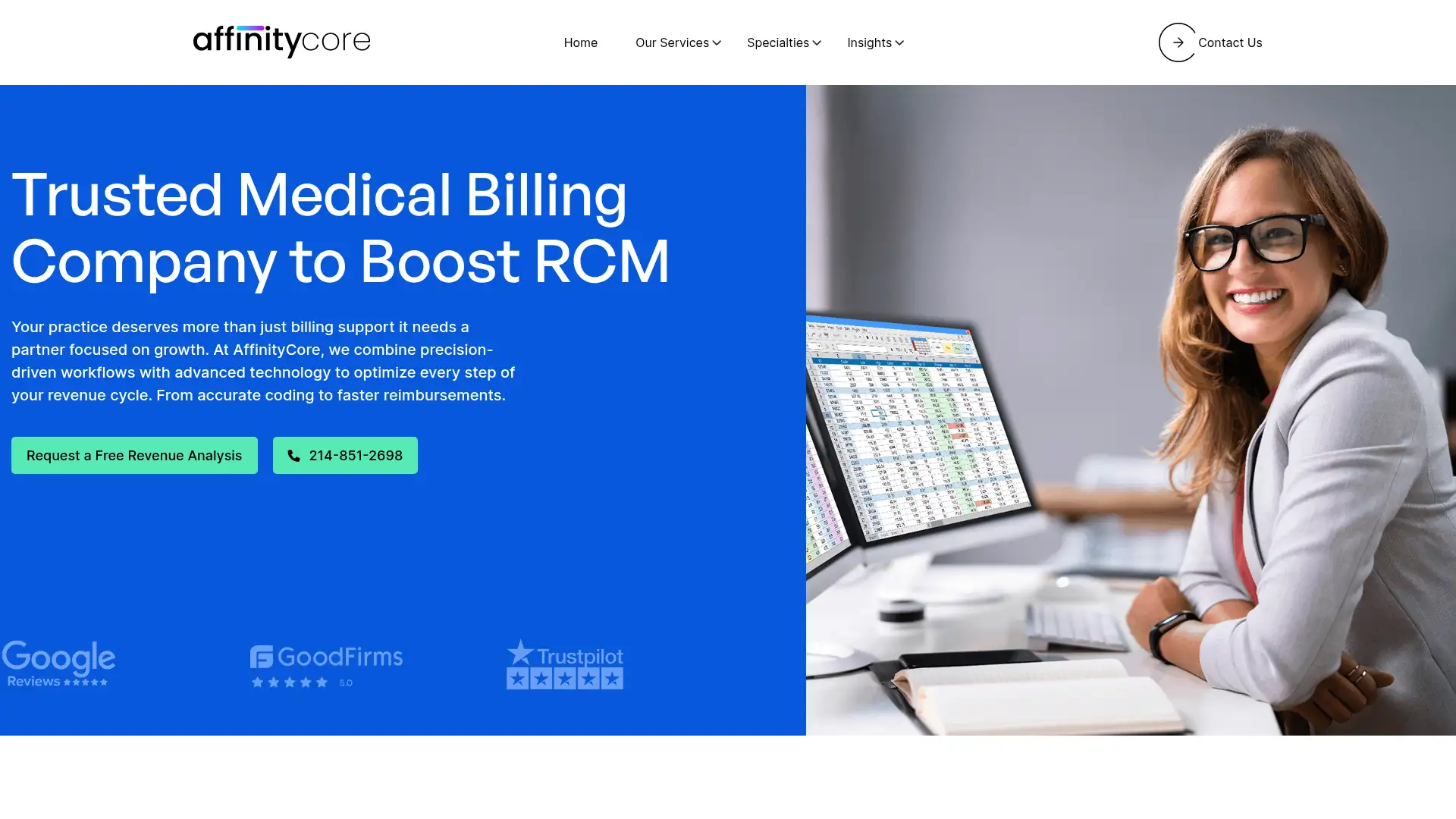 rcm.affinitycore.co screenshot