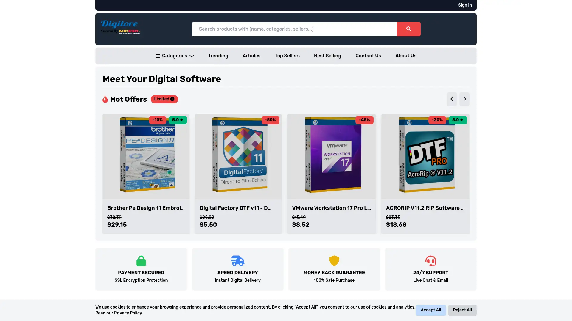digitore.it screenshot