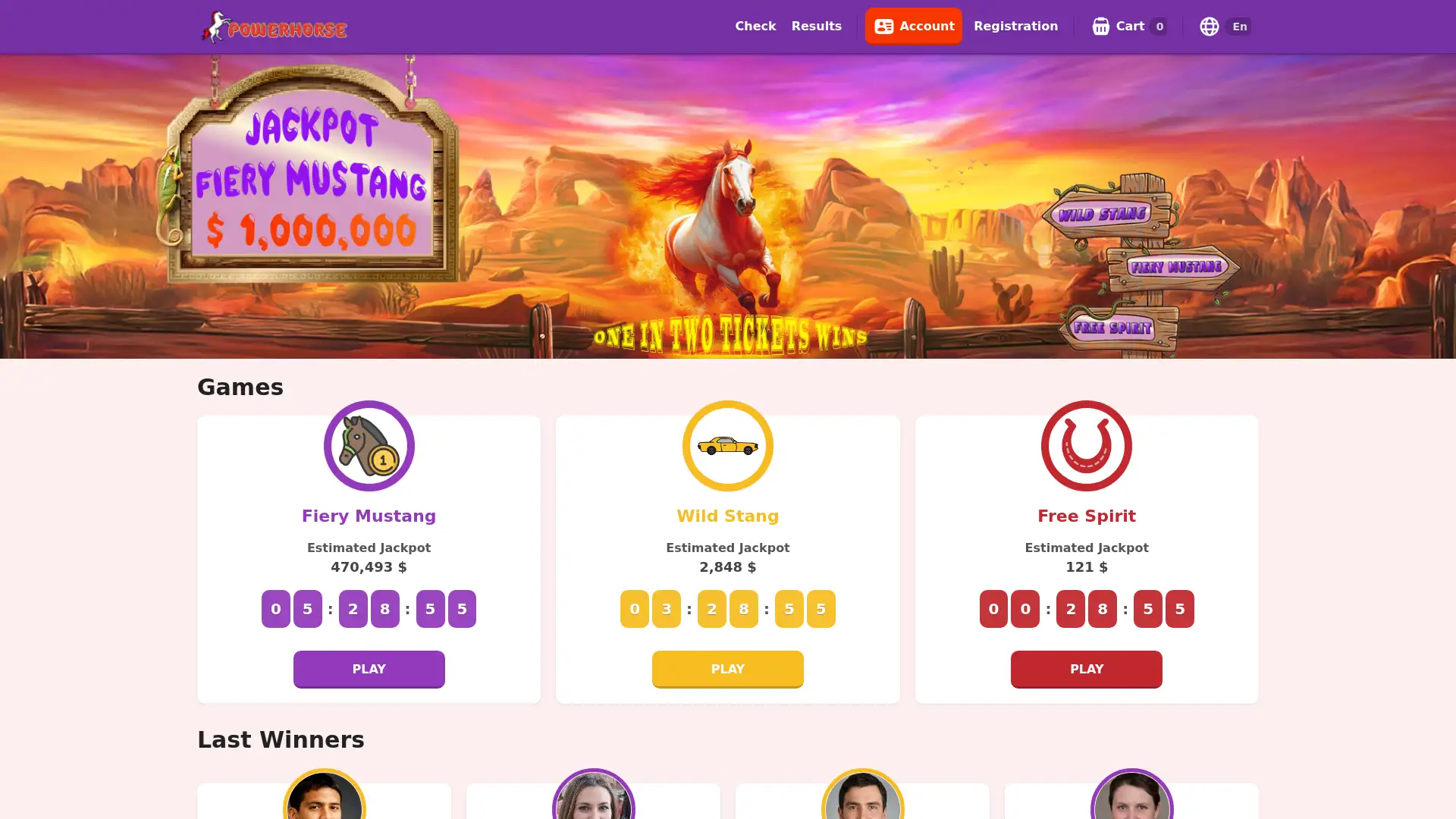 powerhorse.org screenshot