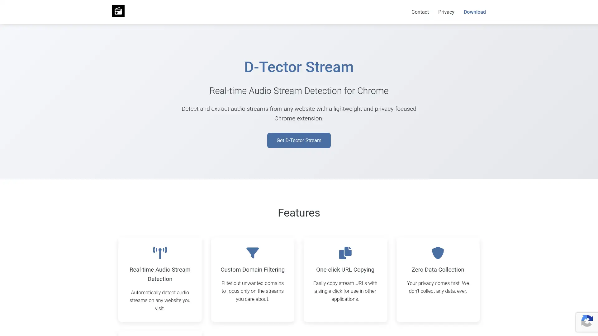 dtector.stream screenshot