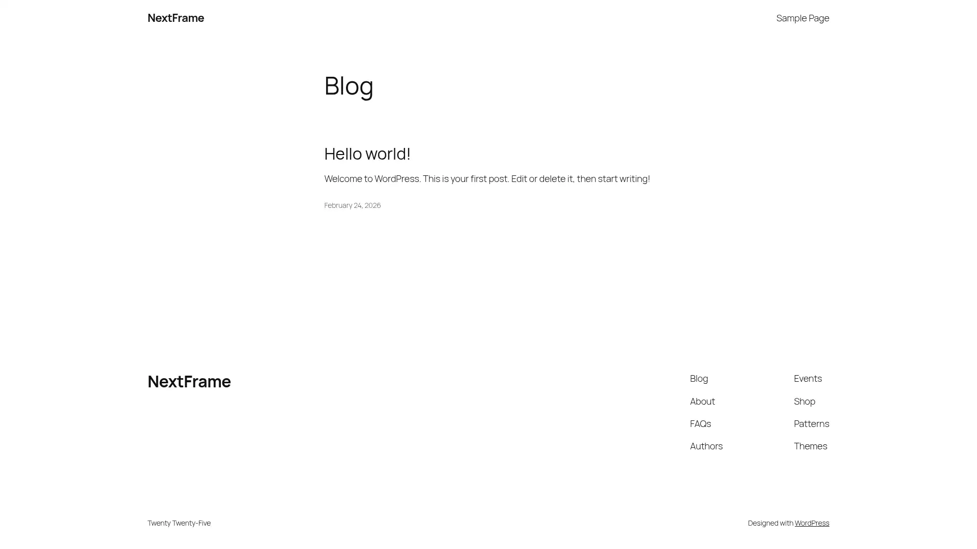 nextframe.ro screenshot