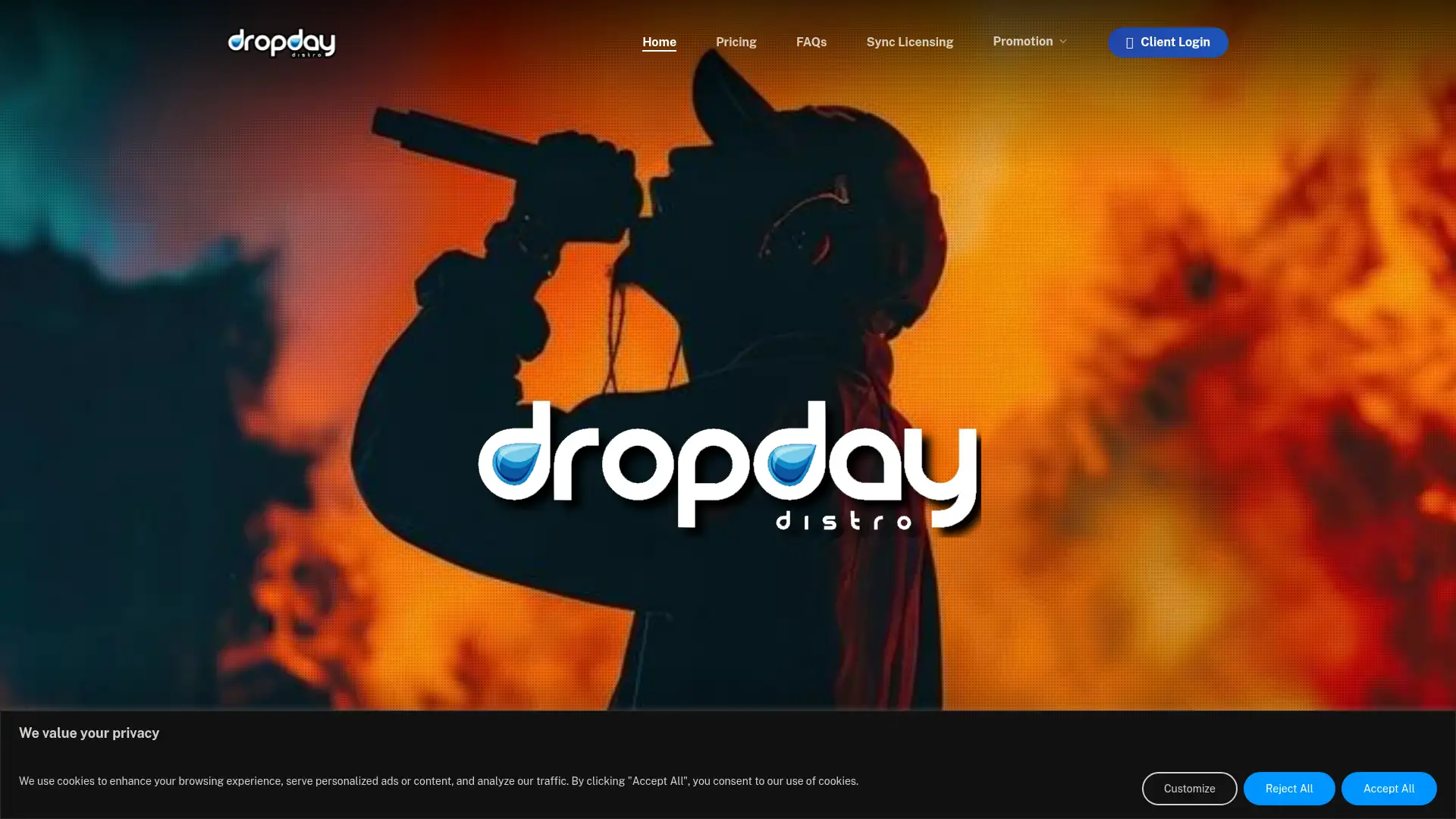 dropdaydistro.com screenshot