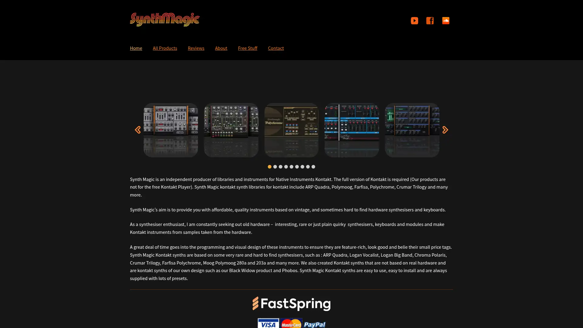 synthmagic.co.uk screenshot