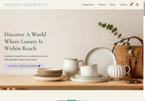 heavencompetitions.co.uk screenshot